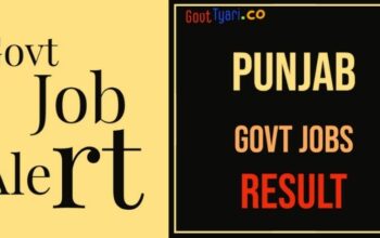 Punjab Govt Job Results