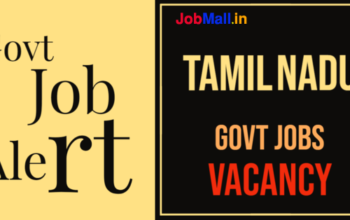 Tamil Nadu govt job vacancy