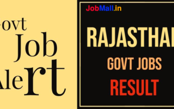 Rajasthan Govt Jobs Result